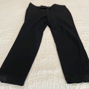 Lauren black dress pants with back pockets